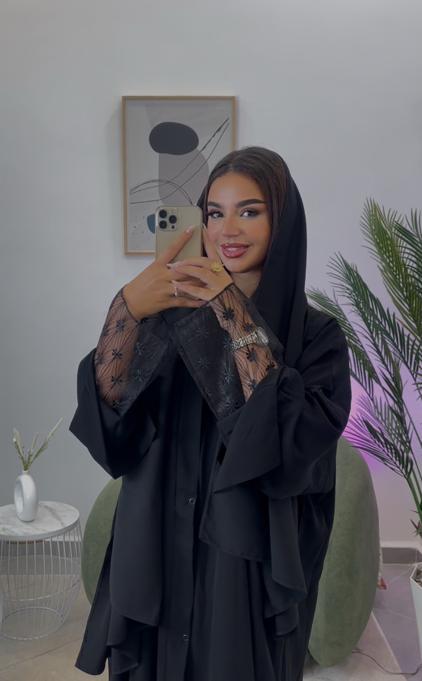 {عباية نور + خيمار} - Image 8