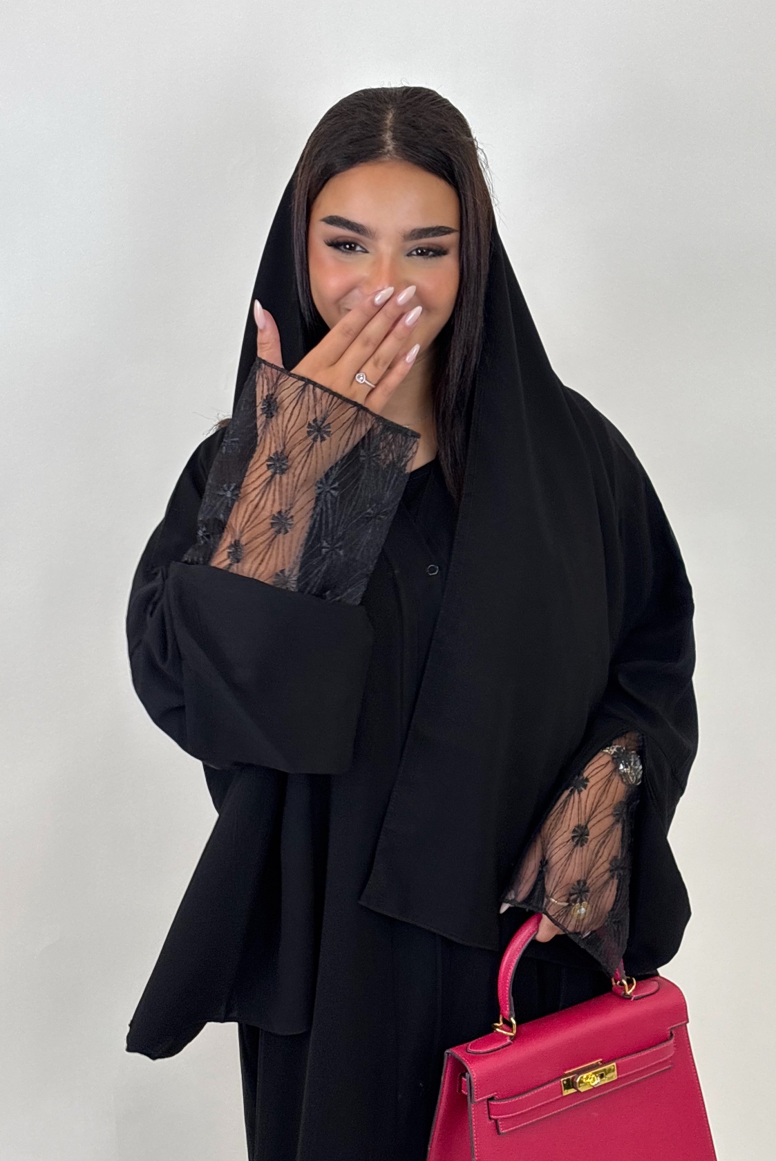 {عباية نور + خيمار} - Image 4
