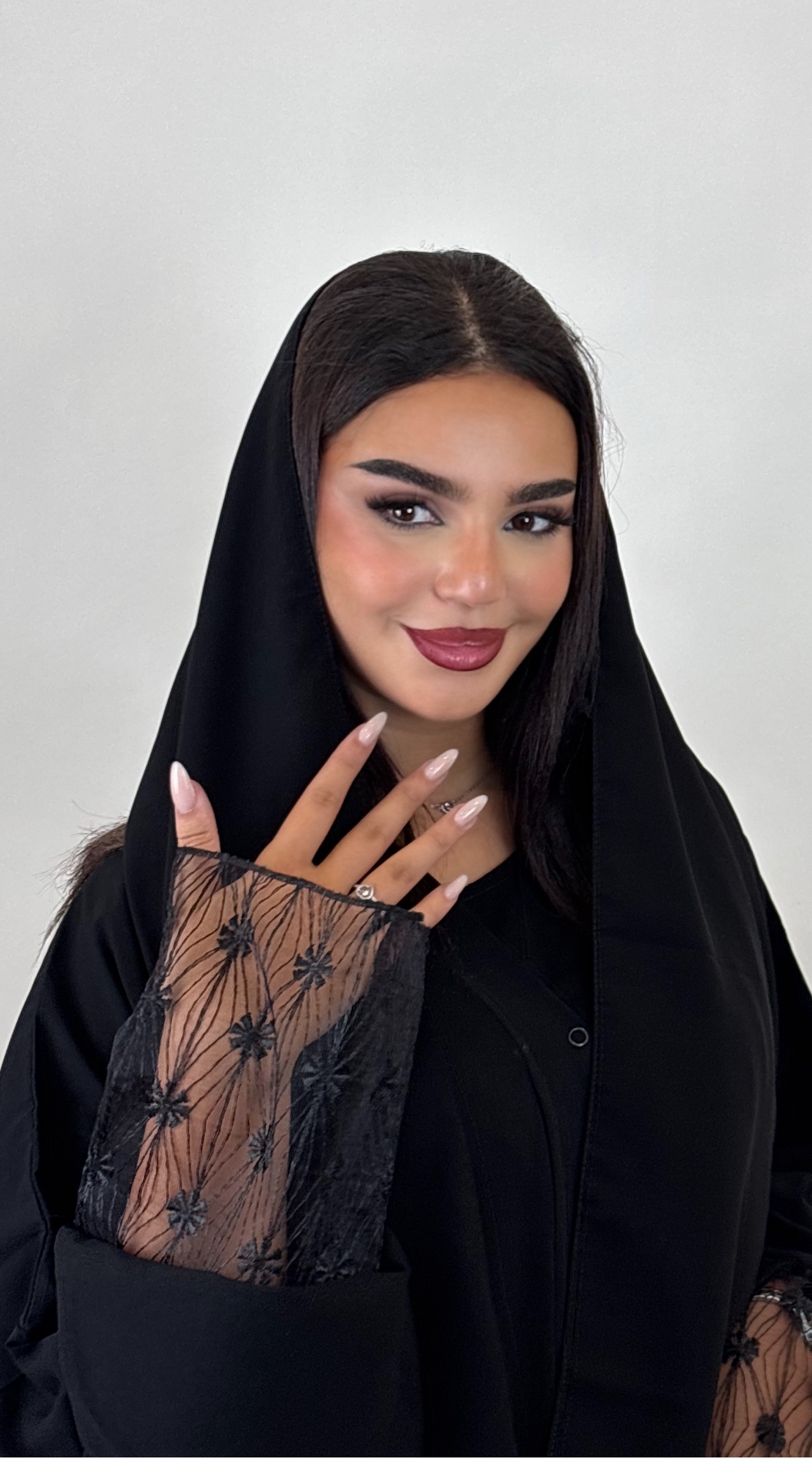 {عباية نور + خيمار} - Image 5