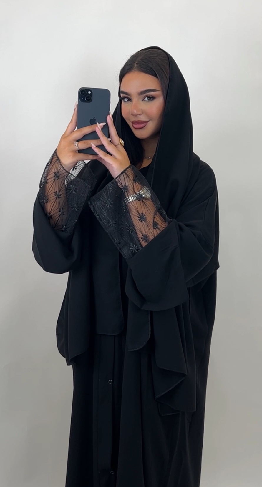 {عباية نور + خيمار} - Image 3